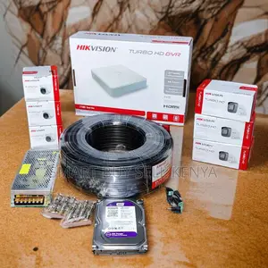 Hikvision 6 Turbo Hd 1080p CCTV Stable Performance Complete System Kit