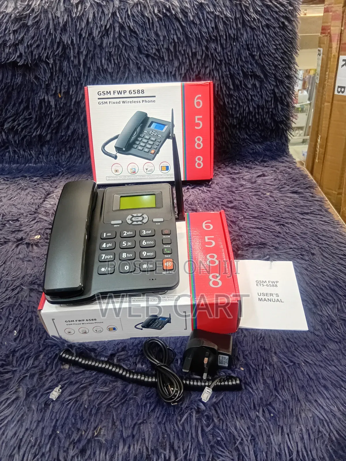 GSM 6588 Dual Sim Landline GSM Phone