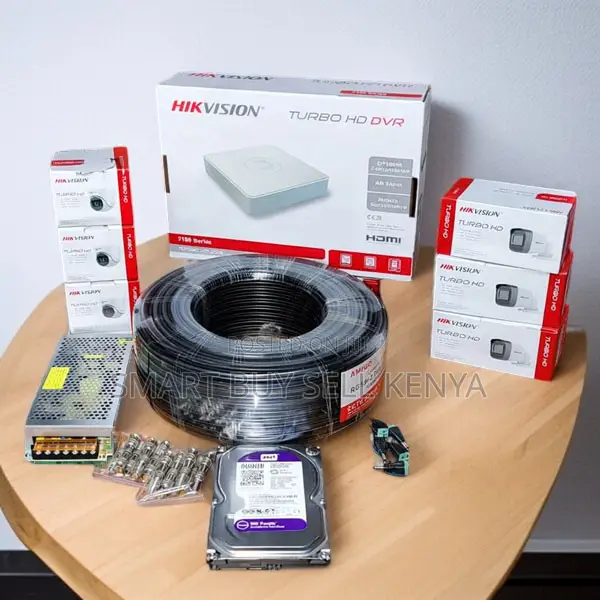 Hikvision 6 Turbo Hd 2mp CCTV Waterproof and Durable Complete System