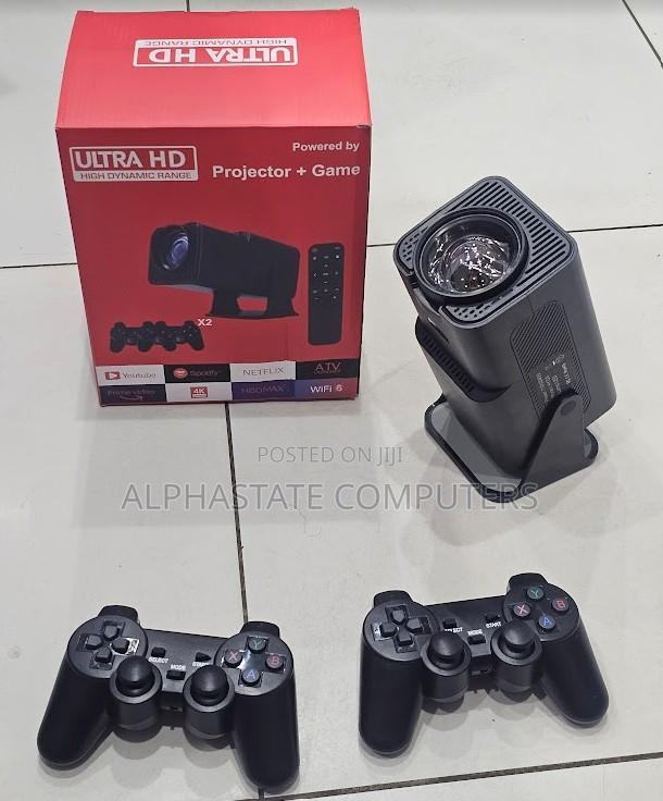 Ultra Hd Smart Home Theater Projector With Android Os, Games Wifi 6 - thumbnail 3