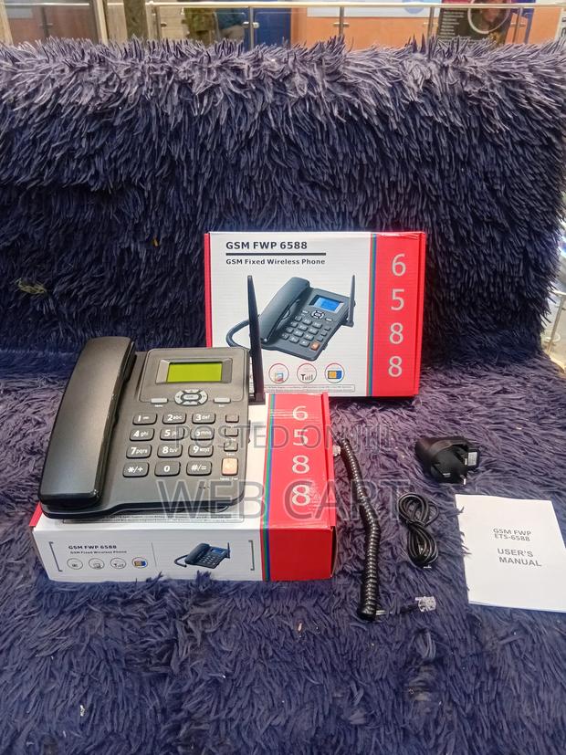 GSM 6588 Dual Sim Office Desk Phone