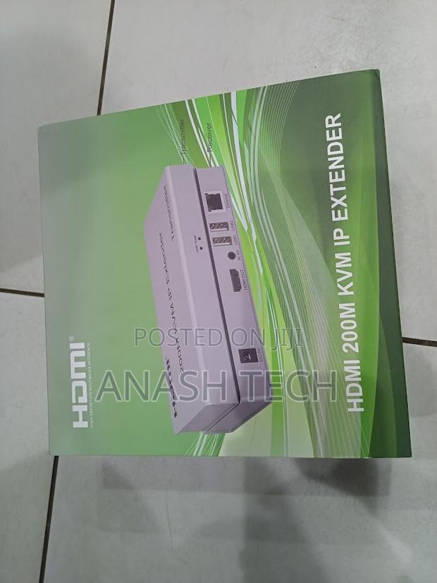 200m KVM Ip Extender, Over Ip Ethernet Cat6 Transmitter Receiver