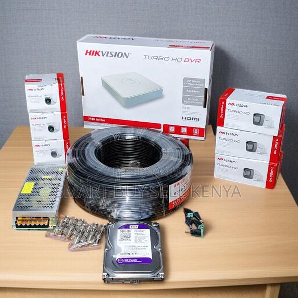 Hikvision 6 Turbo Hd 2mp CCTV High Performance System Complete System