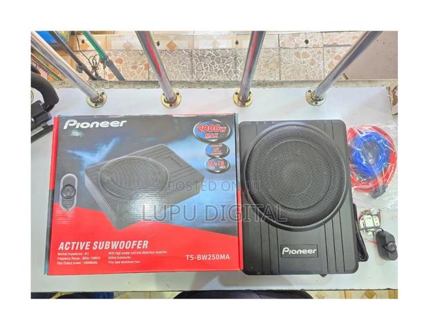 Bw250 Underseat Subwoofer Available - main view