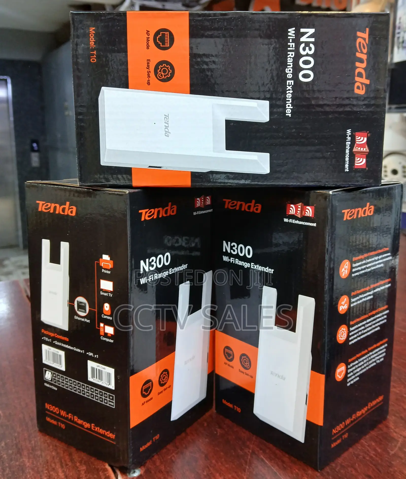 T10 Wifi Range Extender N300 Wifi Enhancement
