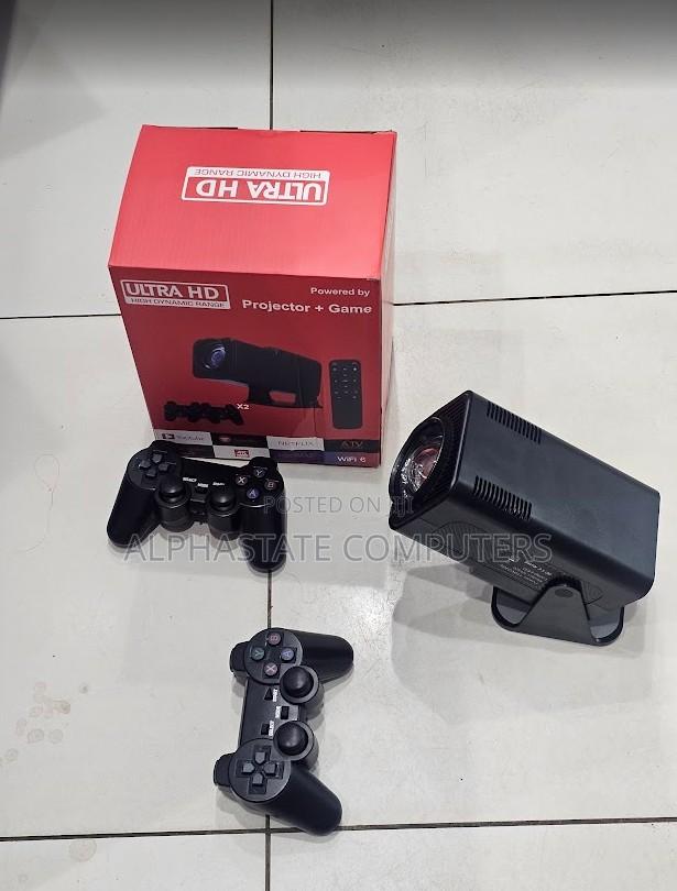 Ultra Hd Android Projector With Game Console, Home Theater Wifi 6 - main view