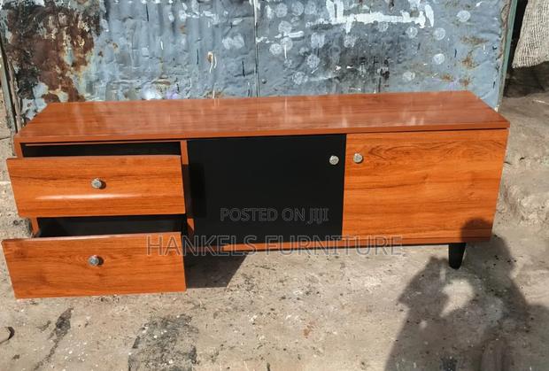 Premium Solid Wood Modern Tv Stand - thumbnail 2