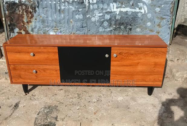 Premium Solid Wood Modern Tv Stand - thumbnail 3