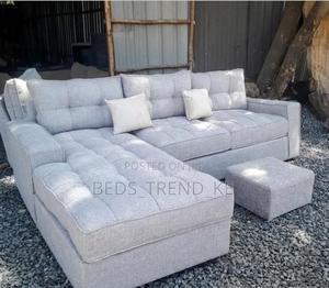 Lasting Cushy 6 Seater L Shaped Seat - main view