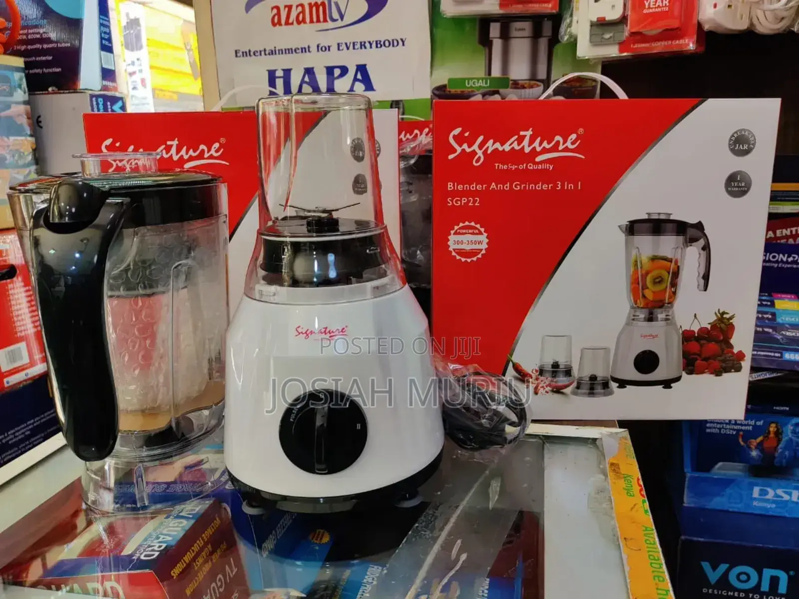 *Signature Blender 3in1 *
Model: Sgp22