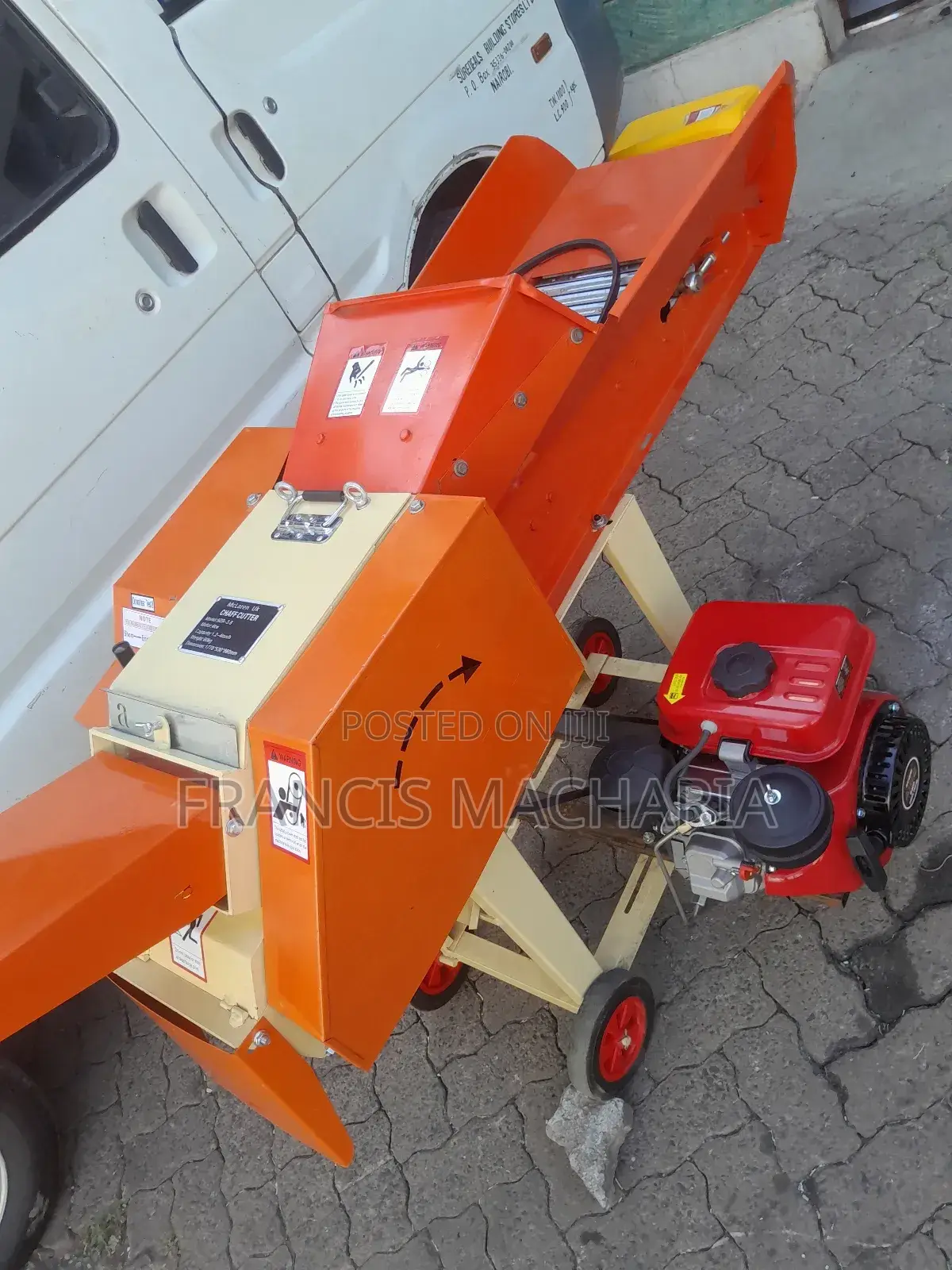 Animal Feed Chaff Cutter Machine High Speed