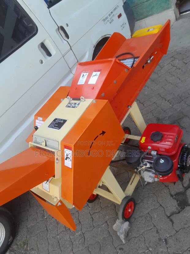 Animal Feed Chaff Cutter Machine High Speed - thumbnail 3