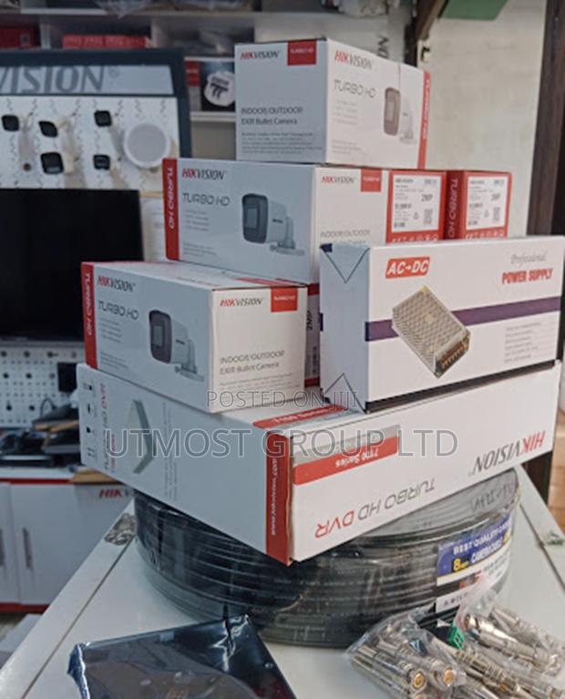 Eight Full Kit 8 Channel Hikvision With 8 CCTV Cameras - main view