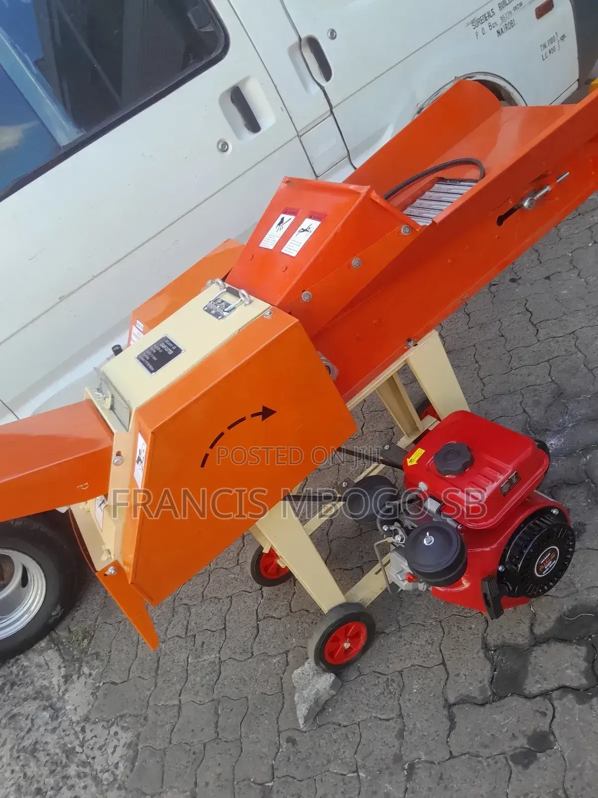 High Speed Chopper Grinder Machine Diesel Powered