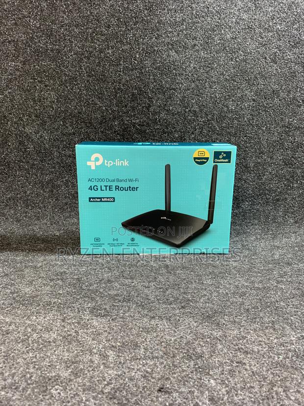 Tp-link Ac1200 Wireless Dual Band 4g Lte Router - Tl-archer Mr400