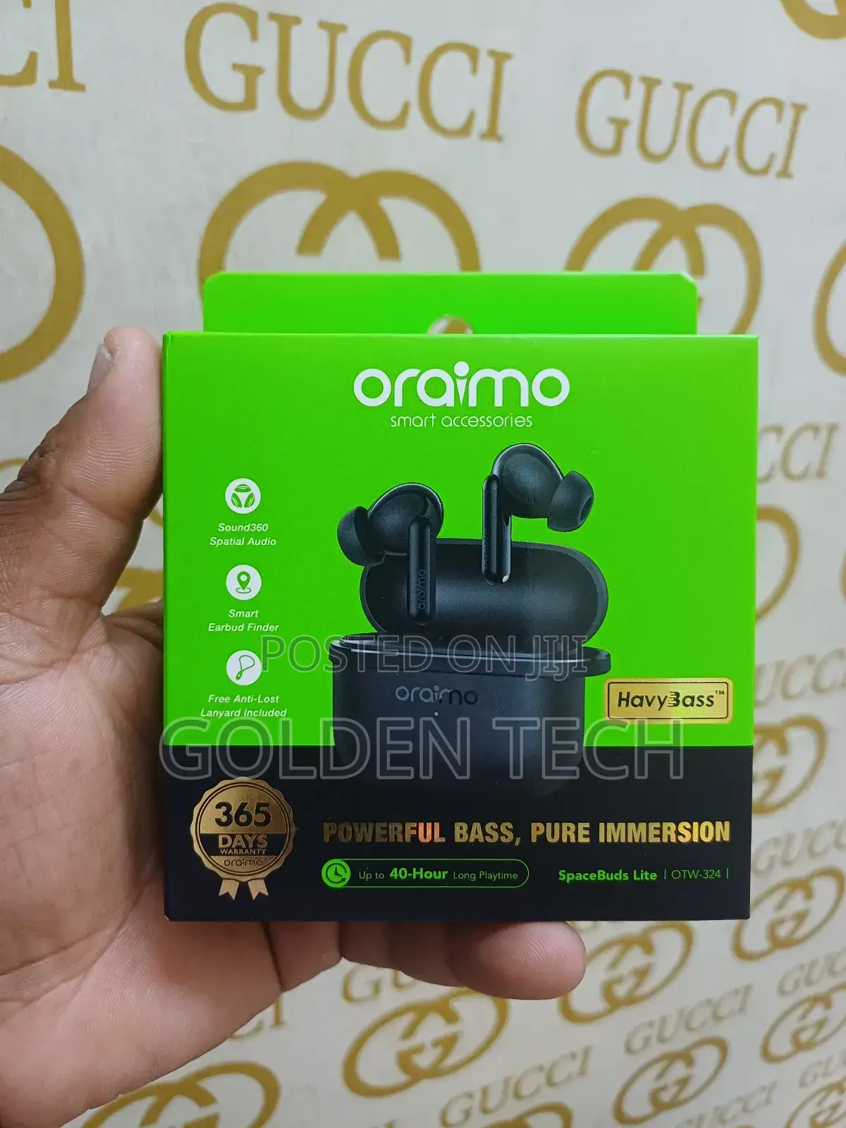 Oraimo Spacebuds Lite Sound360 Anti-Lost True Wireless Earbuds