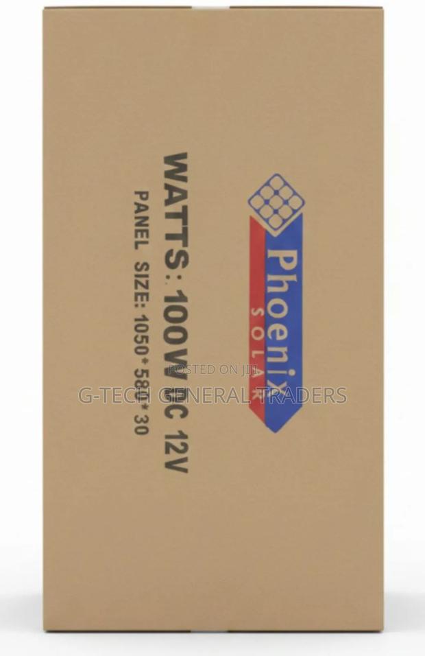 Original Phoenix Mono Crystalline 100w Solar Panel - main view