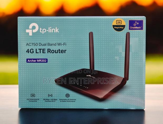 Tp-link Ac750 Wireless Dual Band 4g Lte Router - Tl-archer Mr202