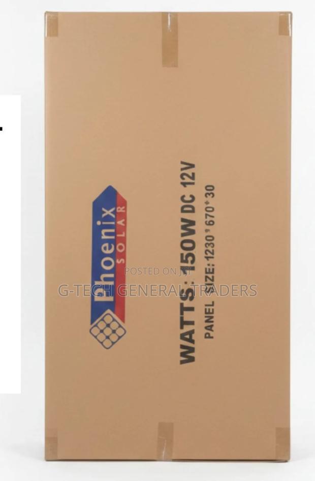 Original Phoenix Mono Crystalline 150w Dc 12v Solar Panel - main view
