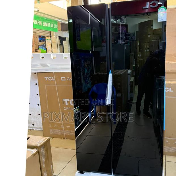 TCL 550l Side by Side Refrigerator Large Capacity - main view