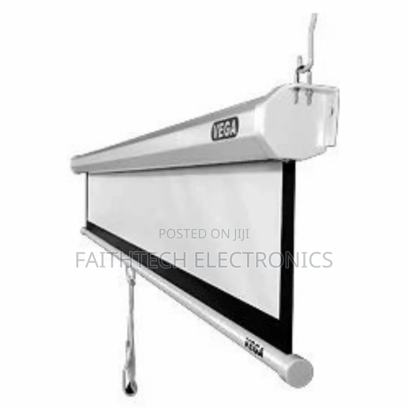 High-Quality Pull-Down Projector Screen 150 Cm by 150 Cm