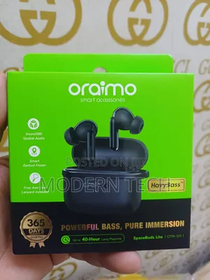 Oraimo Spacebuds Lite Sound360 Anti-Lost Wireless Bluetooth Earbuds