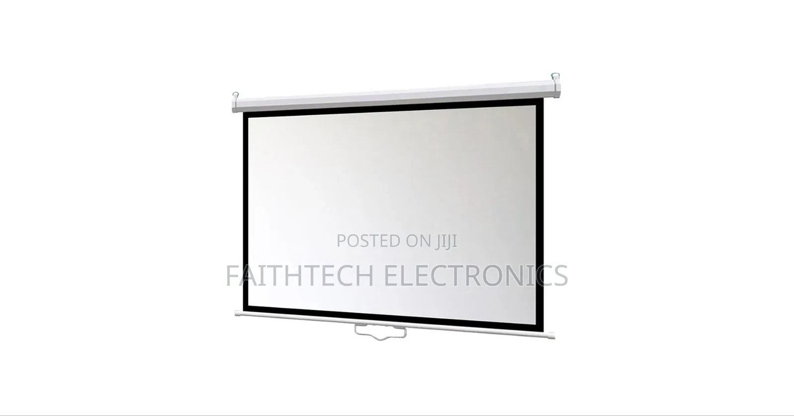 Strong Durable Manual Projector Screen 84" By 84"