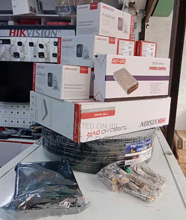 • Hikvision 8 Channel CCTV Camera Kit, Full Hd Security - main view