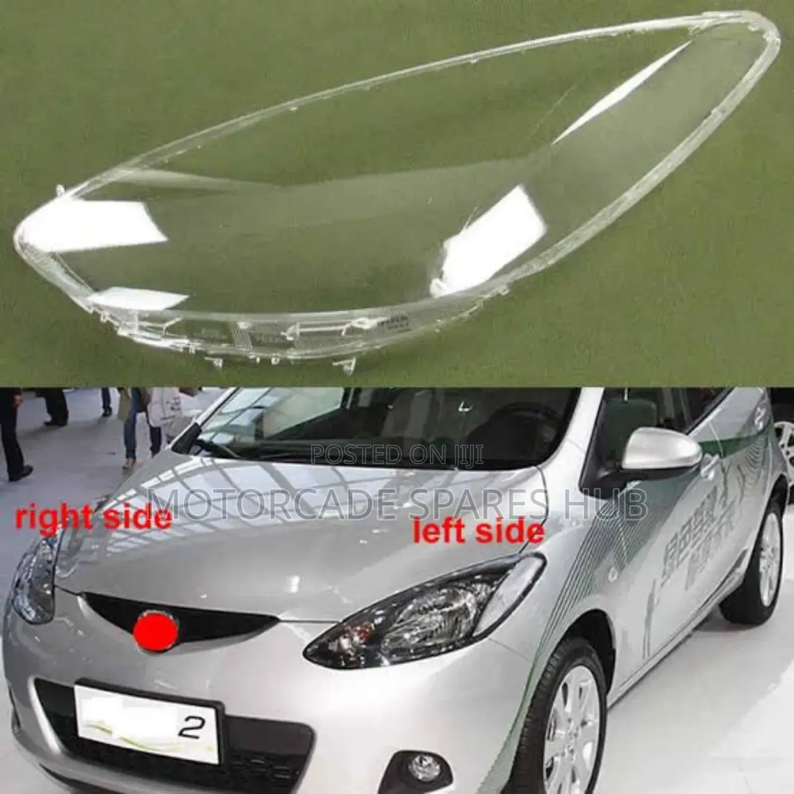 Mazda Demio 2007-2013 Headlight Lens