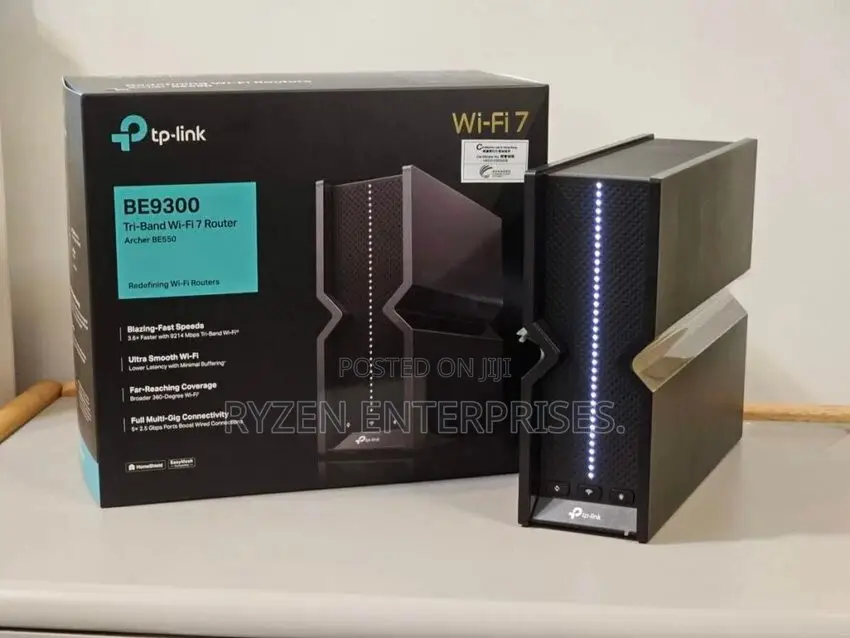 Tp-Link Be550 | Be9300 Tri-Band Wi-Fi 7 Router - Tl-Archer Be550