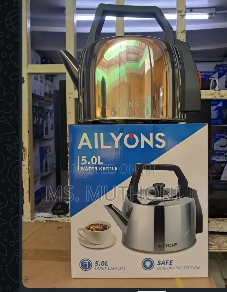 Ailyons 5.0l Stainless Steel Water Kettle.