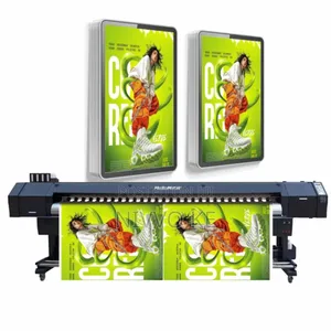 New 3.2m High-Quality Wide Printing Machine With Twin Xp600 Heads