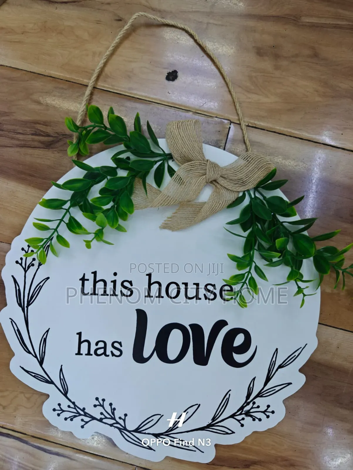 Round Wooden Wall Decor Restocked