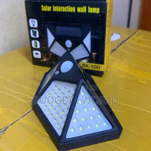 3.2v /7w 120°Security Lamp for Home 100 Led Motion Sensor Light 4 Side