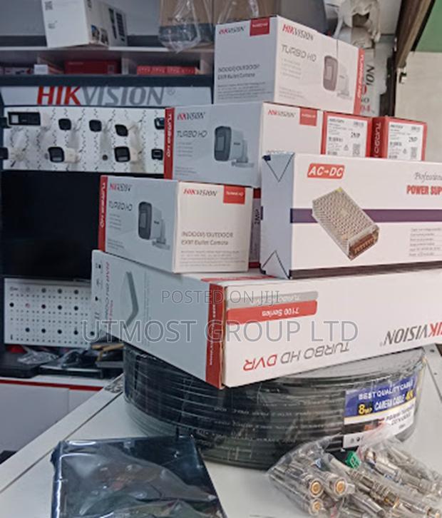 • 8 Camera Hikvision CCTV System | Clear Day Night - main view