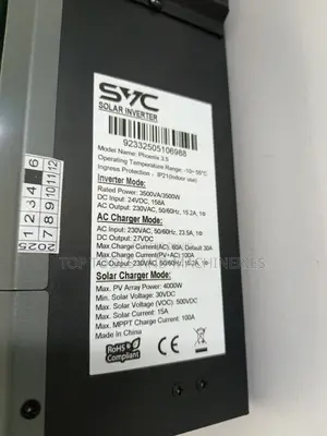 SVC 3500watts/3kva 24v 60 Amps MPPT Hybrid Solar Inverter