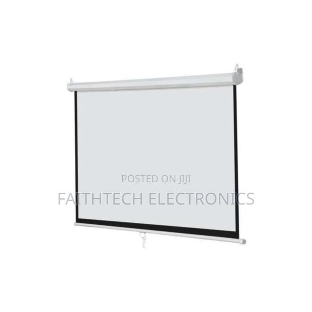 Manual Projector Screen – Value for Money 2m by 2 M