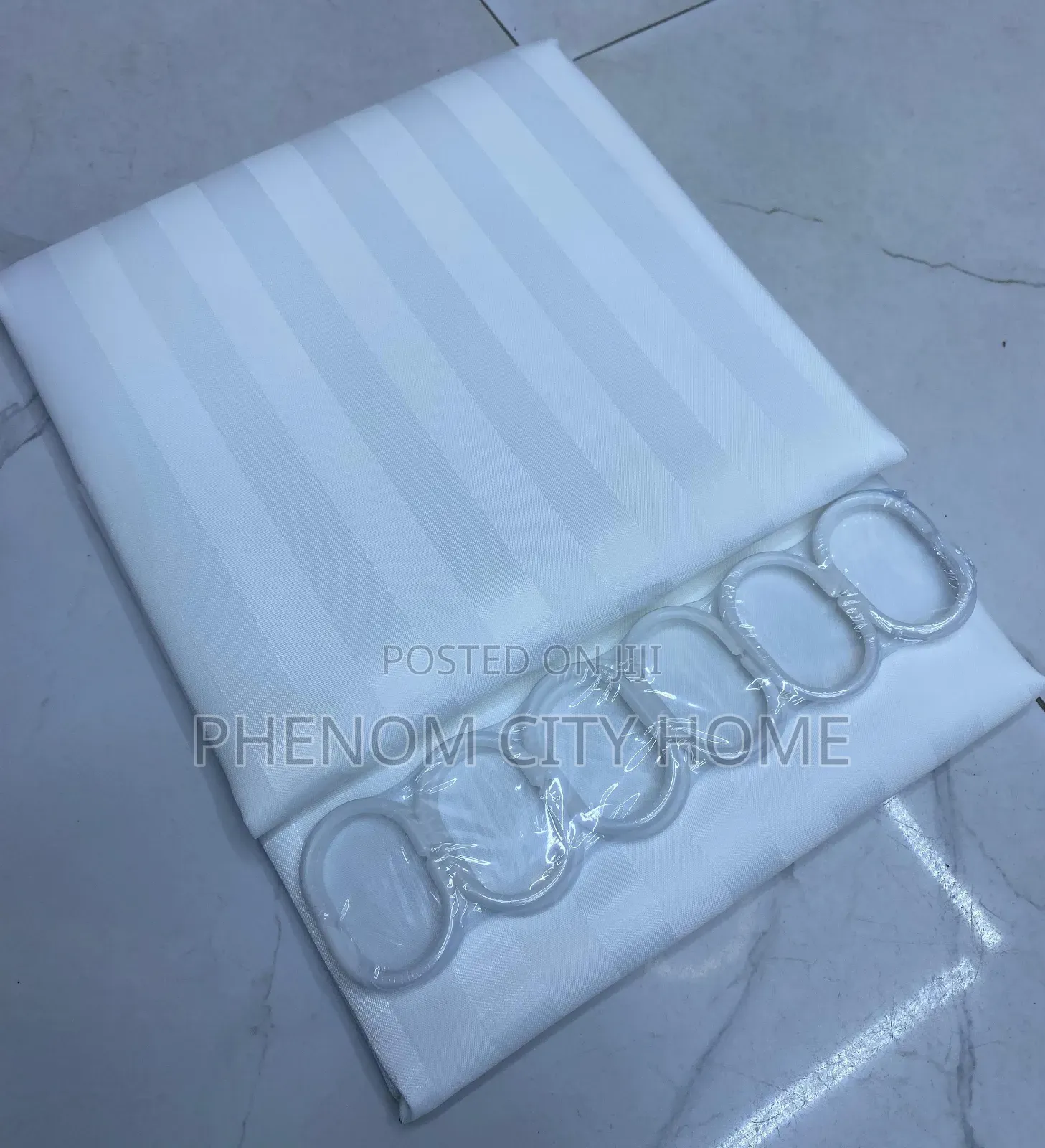 Polyester Waterproof Bathroom Curtains