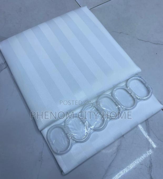Polyester Waterproof Bathroom Curtains