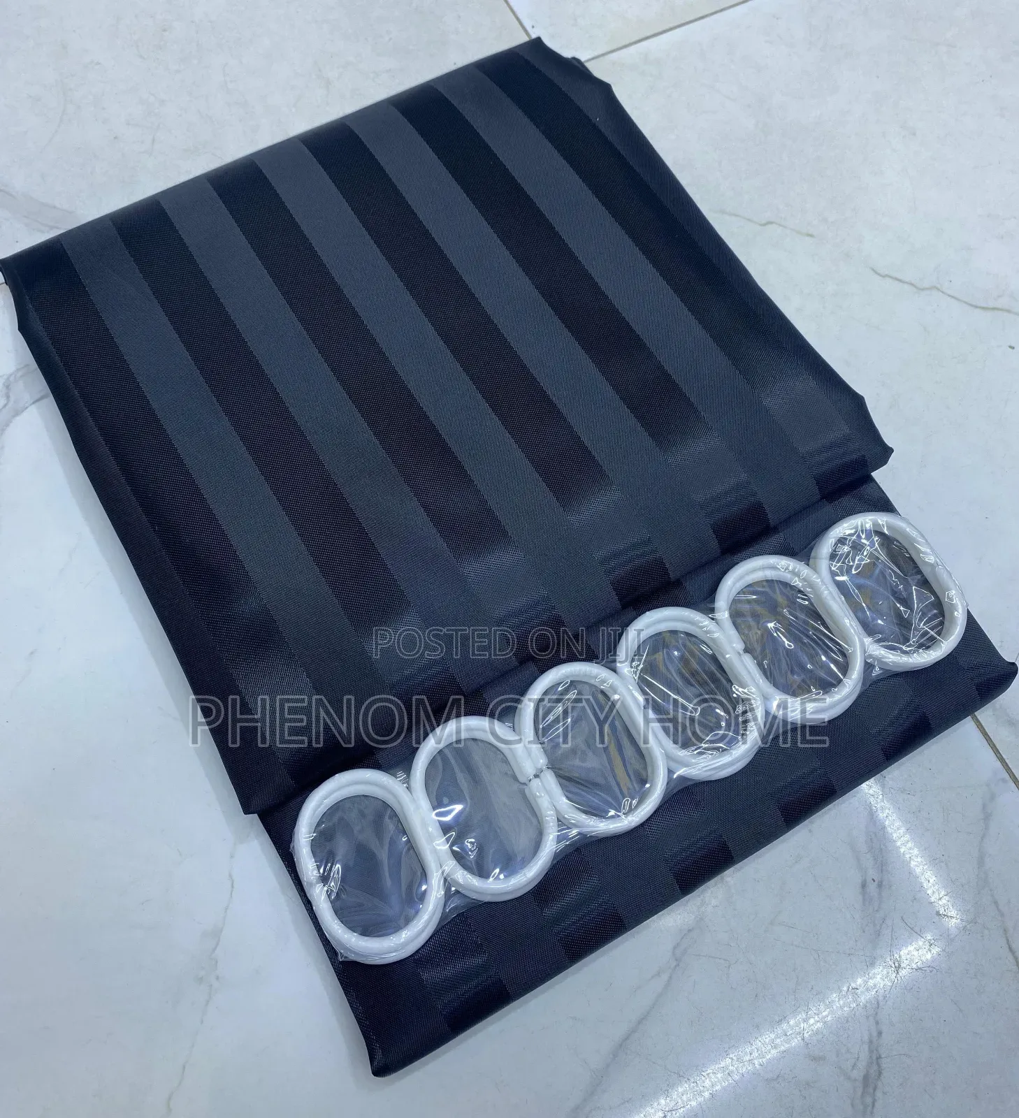 Polyester Waterproof Bathroom Curtains