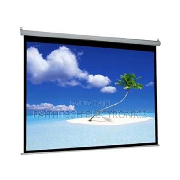Classic Manual Projector Screen for Presentations - main view