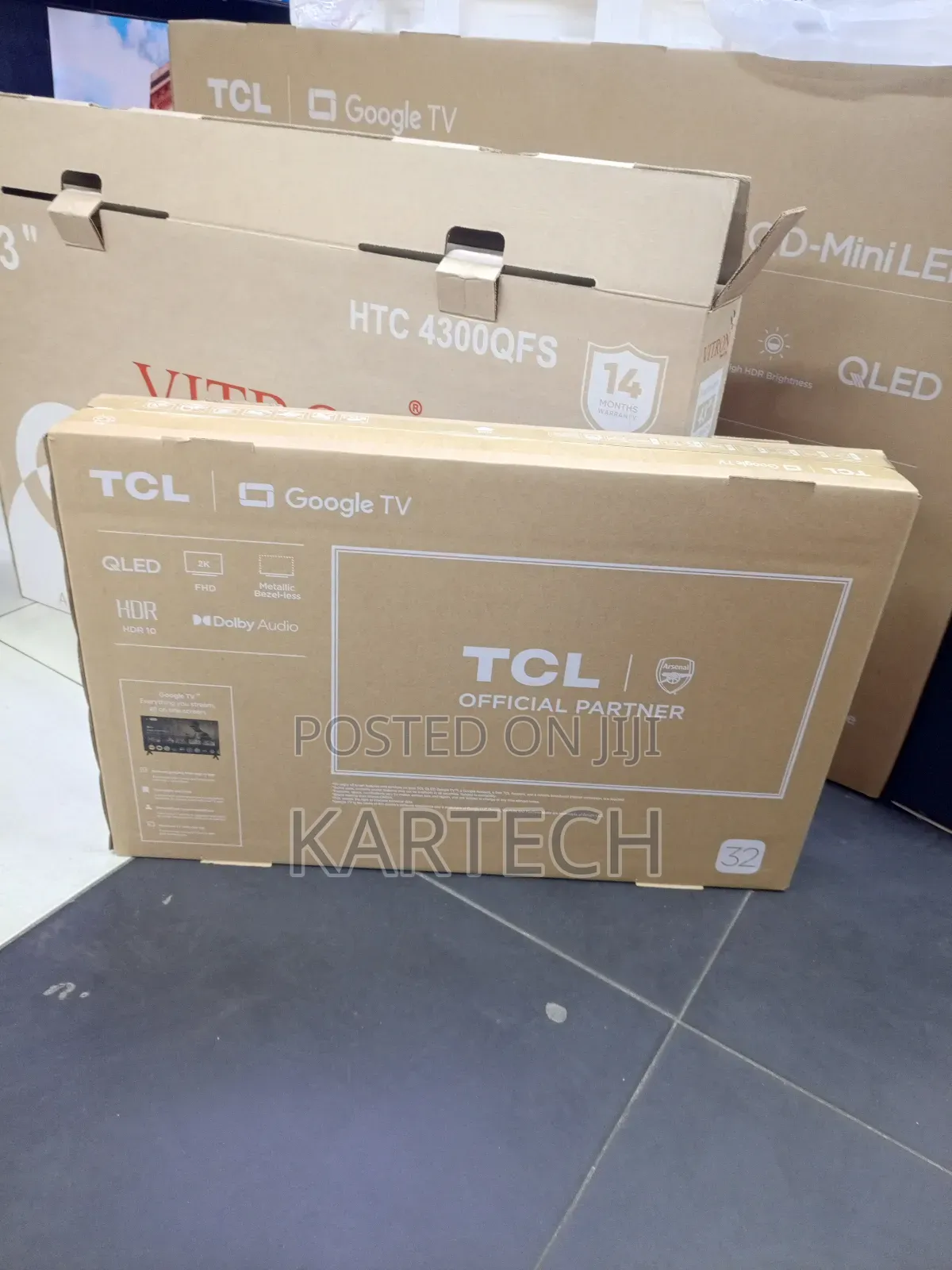 TCL 32” Full Hd Qled Google Smart Tv