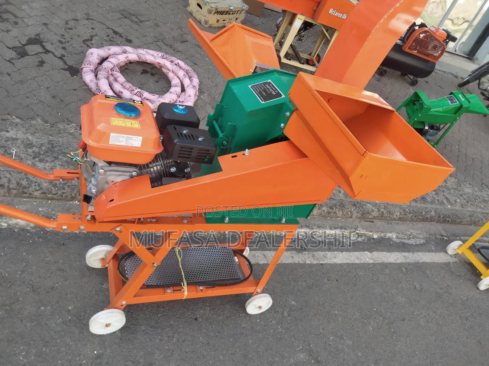 Petrol/Motor-Driven Chaff Cutter