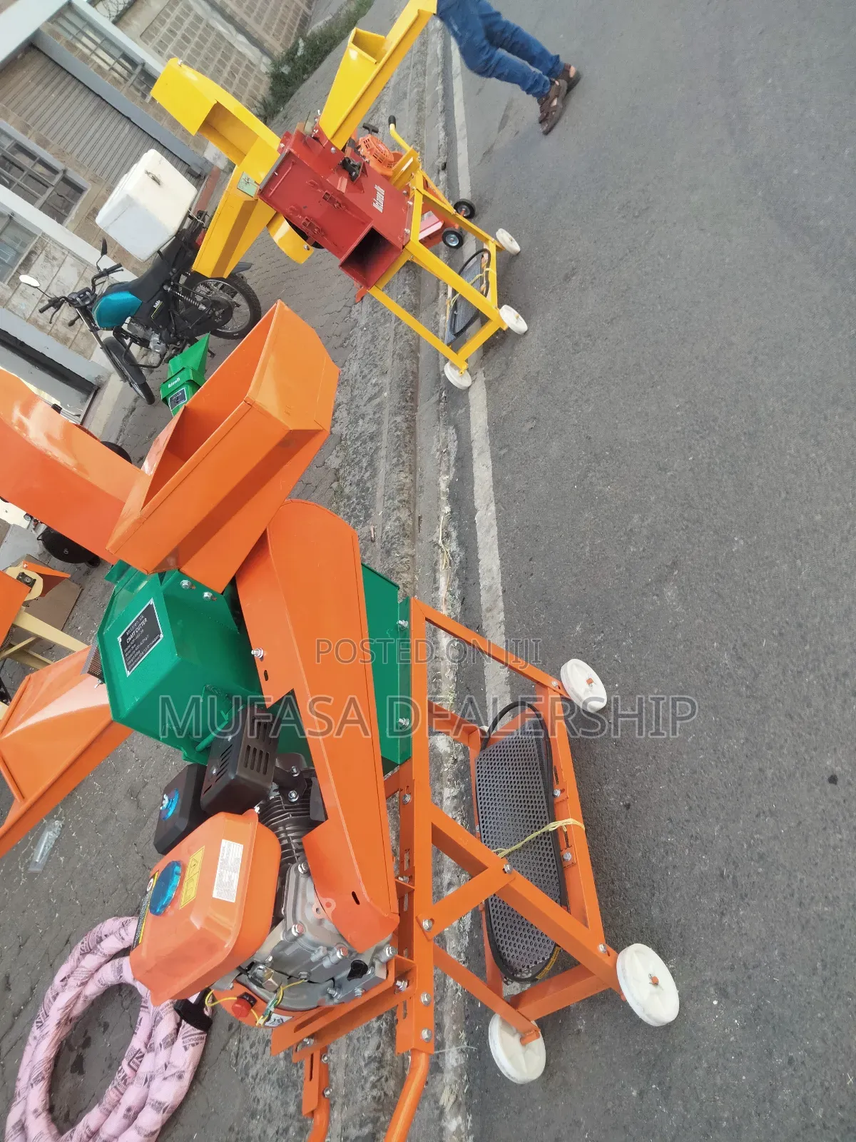 Petrol/Motor-Driven Chaff Cutter