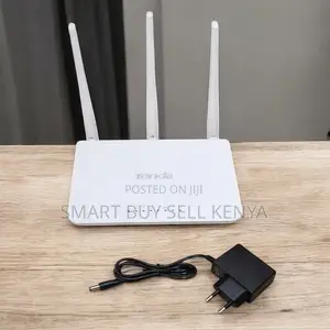 Tenda High Speed Wireless Router With Triple Antenna Coverage