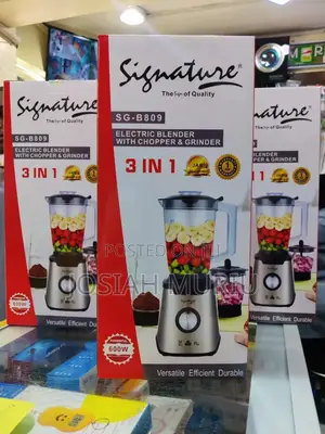 *Signature Blender 3in1 Sg-B809