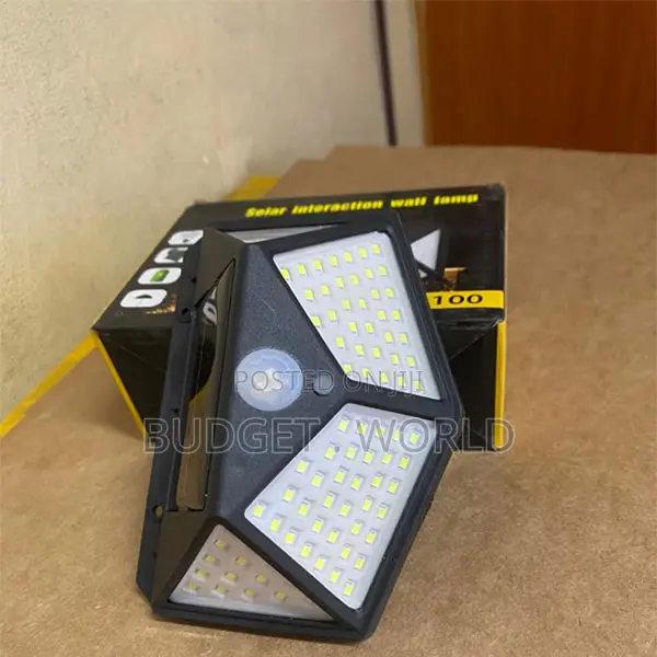 Upgraded Dual Motion Sensor 280 Led Solar Light With 4 Lighting Panels