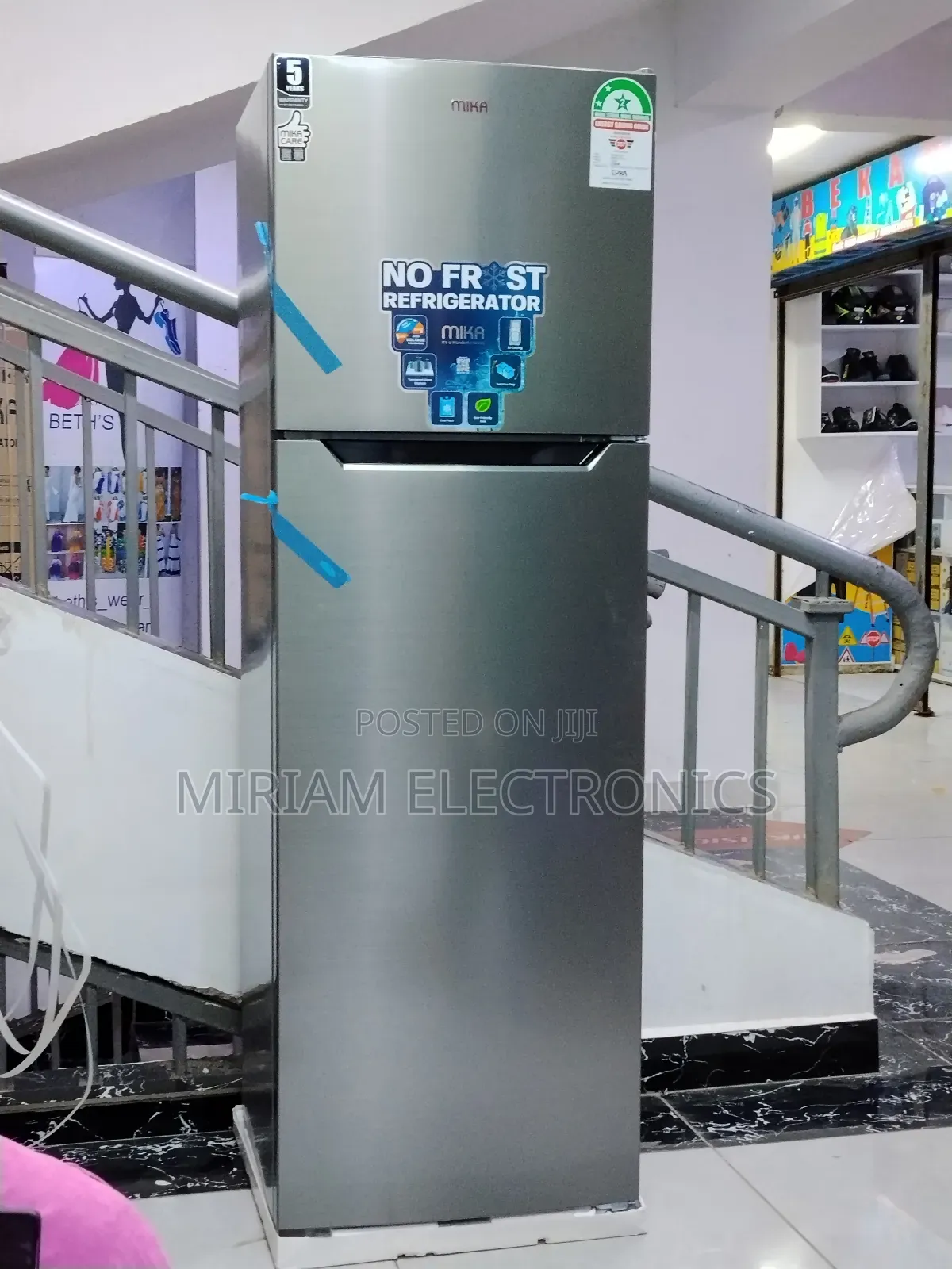 Mika 247 Litres,2 Door No Frost Freezer