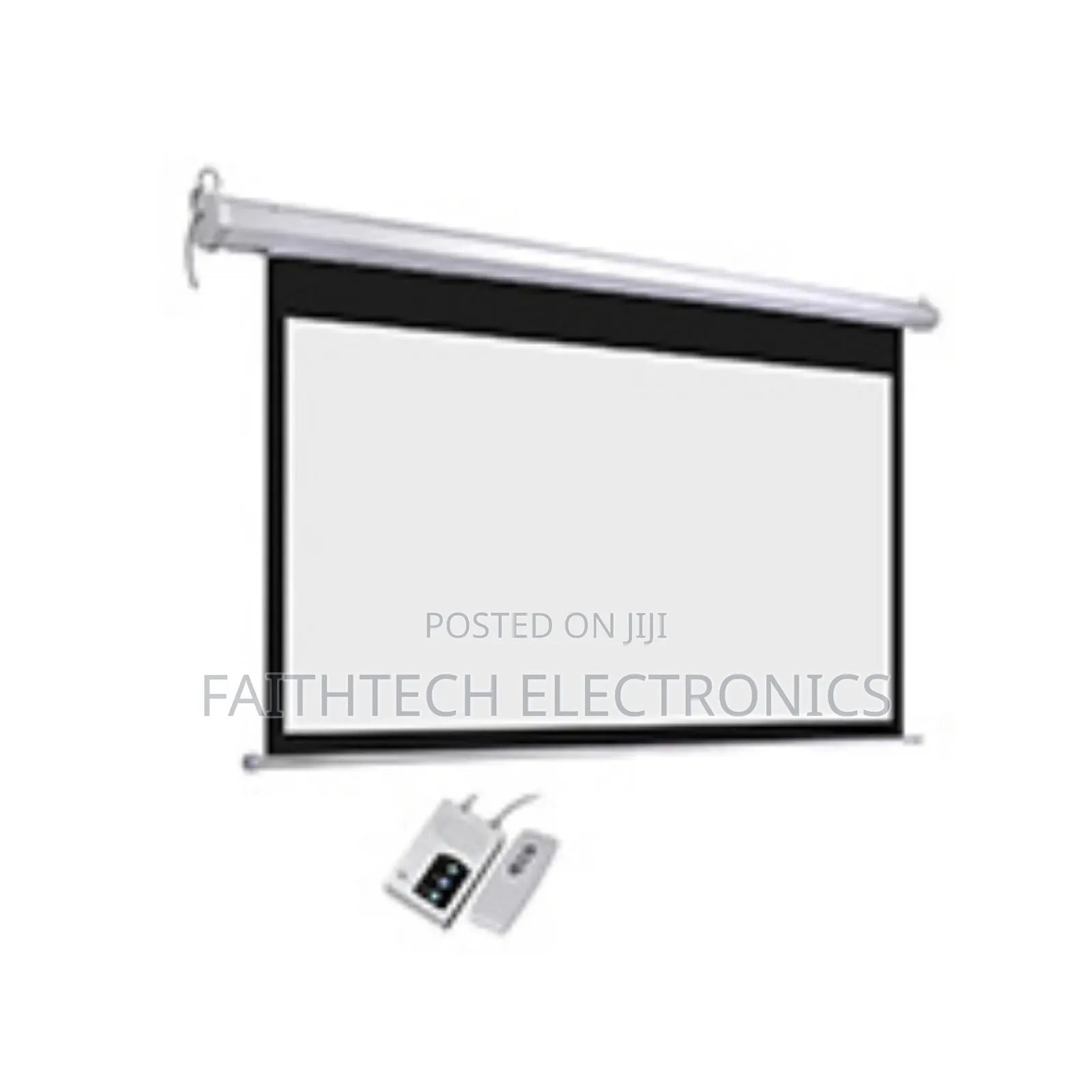 Wall Ceiling Electric Projector Screen 120" by 120"