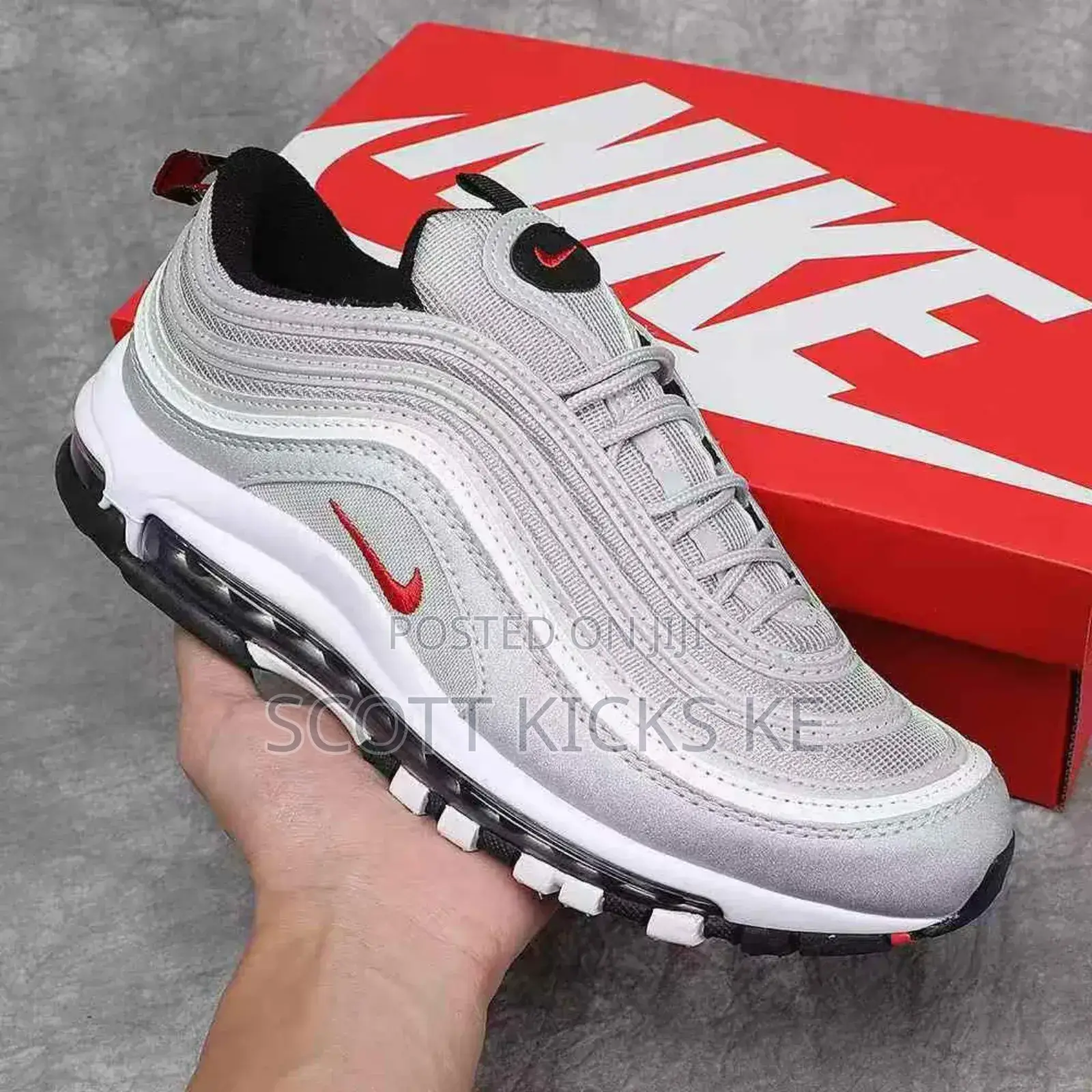 Airmax 97 Silver Black